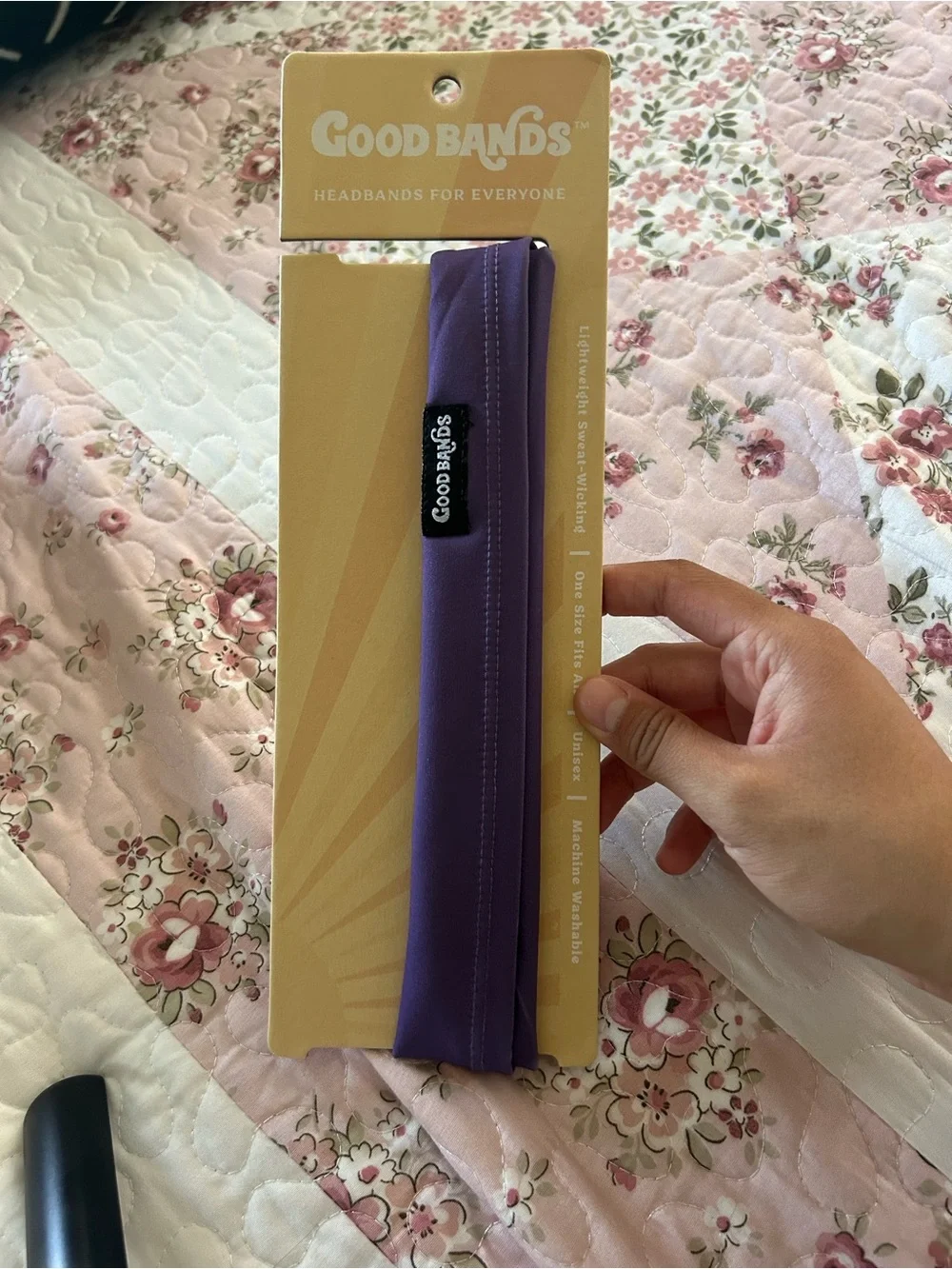 Good Bands Purple Stretch Headband